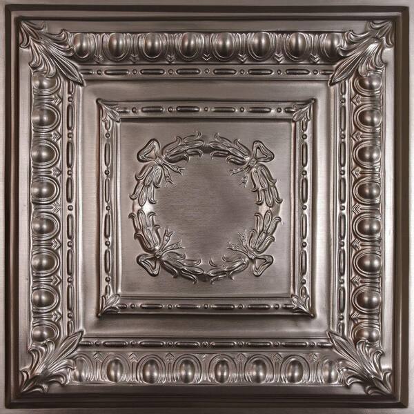 Ceilume Empire Faux Tin Evaluation Sample, Not suitable for installation - 2 ft. x 2 ft. Lay-in or Glue-up Ceiling Panel