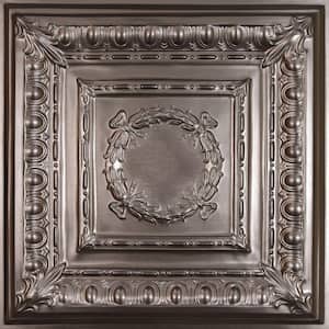 Empire Faux Tin 2 ft. x 2 ft. Lay-in or Glue-up Ceiling Panel (Case of 6)