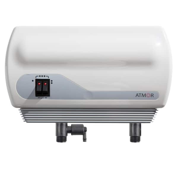 ATMOR 3.8kW/240-Volt 0.56 GPM Electric Tankless Water Heater with Pressure Relief Device, On Demand Water Heater