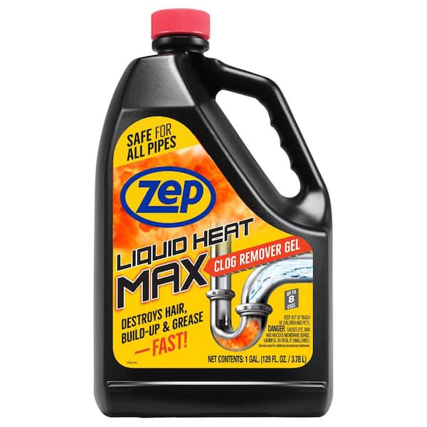 Liquid Heat Max Clog Remover Gel-128 oz.