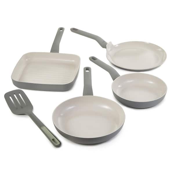 BergHOFF Leo Balance 5-Piece Nonstick Ceramic Specialty Pan Set with Turner