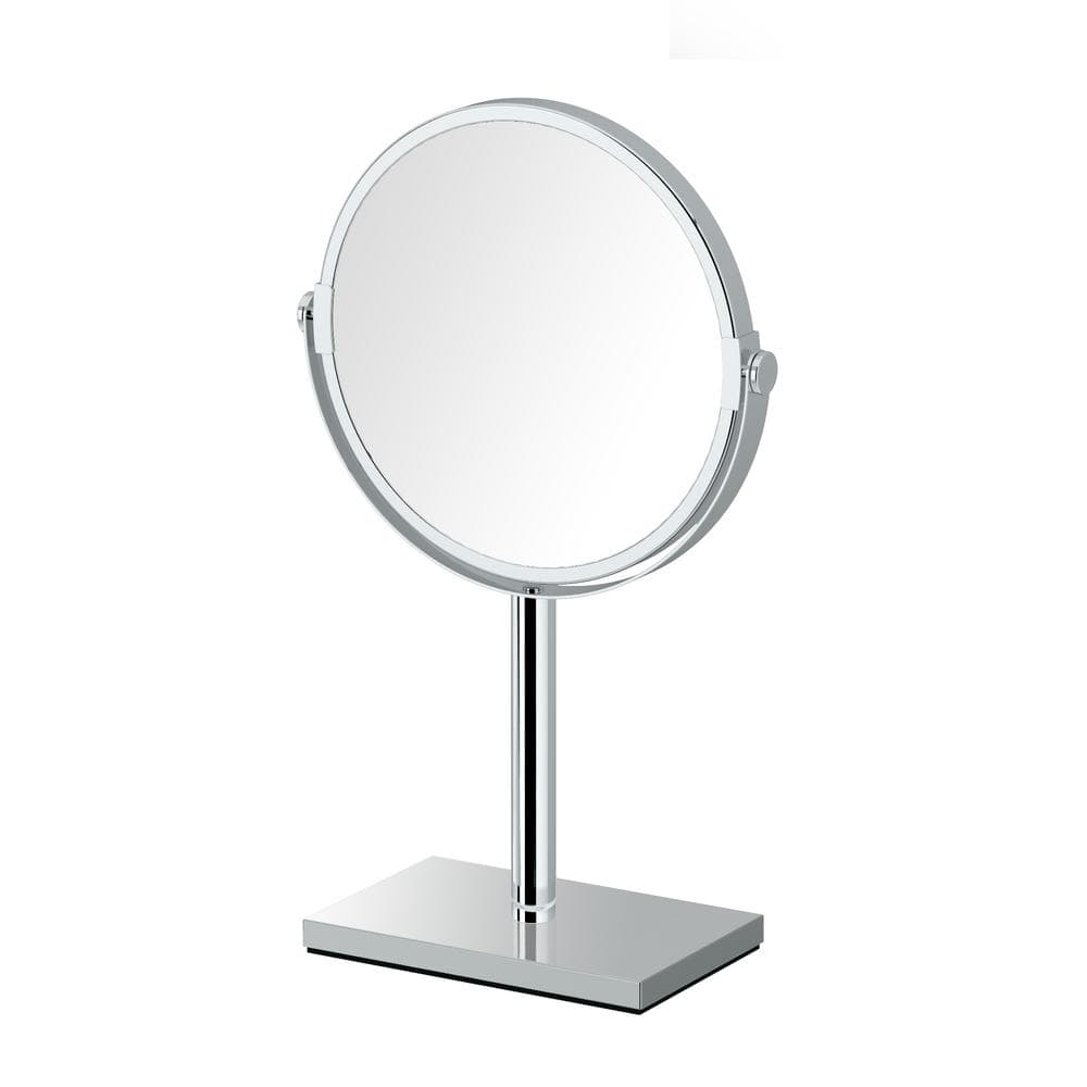 UPC 011296144200 product image for Gatco Modern Rectangle Base 12.5 in. Countertop 3x Magnification Makeup Mirror i | upcitemdb.com