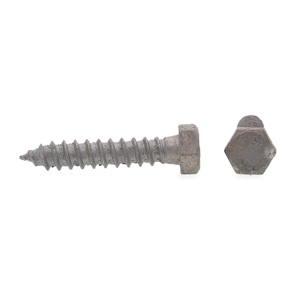 X 2 in. Prime-Line 9056199 Hex Lag Screws A307 Grade A Hot Dip Galvanized Steel 3/8 in 25-Pack X 2 in. Prime-Line 9056199 Hex Lag Screws A307 Grade A Hot Dip Galvanized Steel 3/8 in 25-Pack