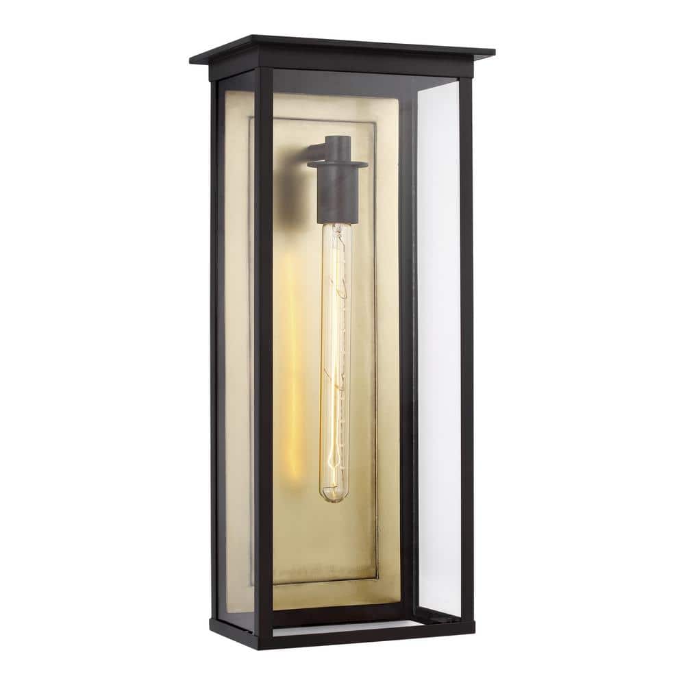 Heritage Copper 20.25" Dimmable Outdoor Wall Lantern with Clear Glass Shade