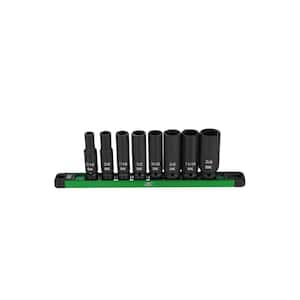 SK01350 3/8in Impact Deep Socket Set-SAE (8 Piece)
