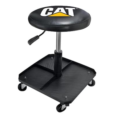 Cushioned Shop Stool - Garage Pneumanic Stool Seat - AC57144