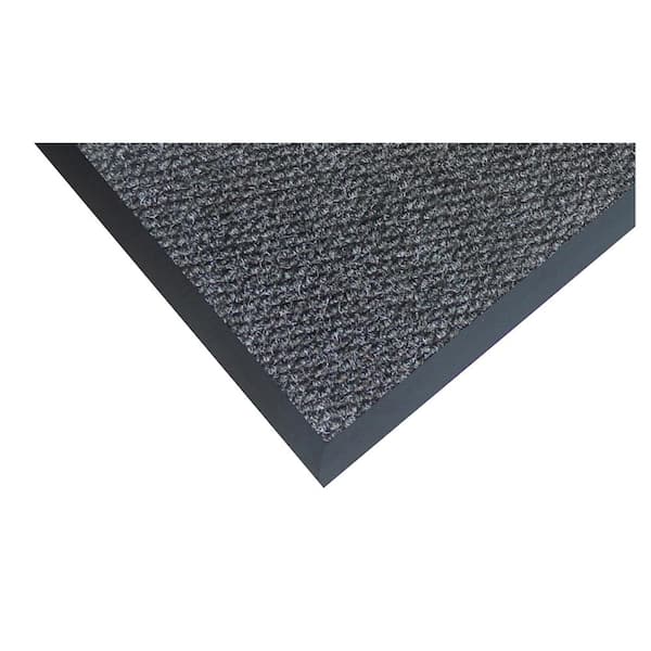 Charcoal 48 in. x 120 in. Teton Residential Commercial Mat