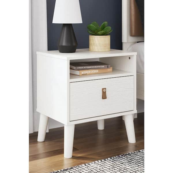 Signature DESIGN BY ASHLEY Aprilyn White 1 Drawer Nightstand