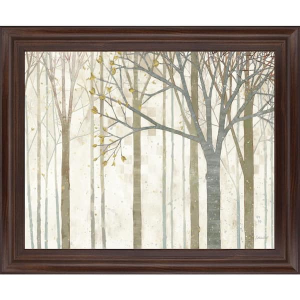 Classy Art "In Springtime No Border" By Katherine Lowell Framed Print Nature Wall Art 28 in. x 34 in.