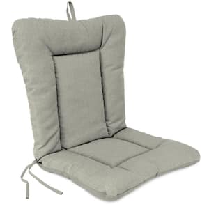38 in. L x 21 in. W x 3.5 in. T Outdoor Wrought Iron Chair Cushion in McHusk Stone