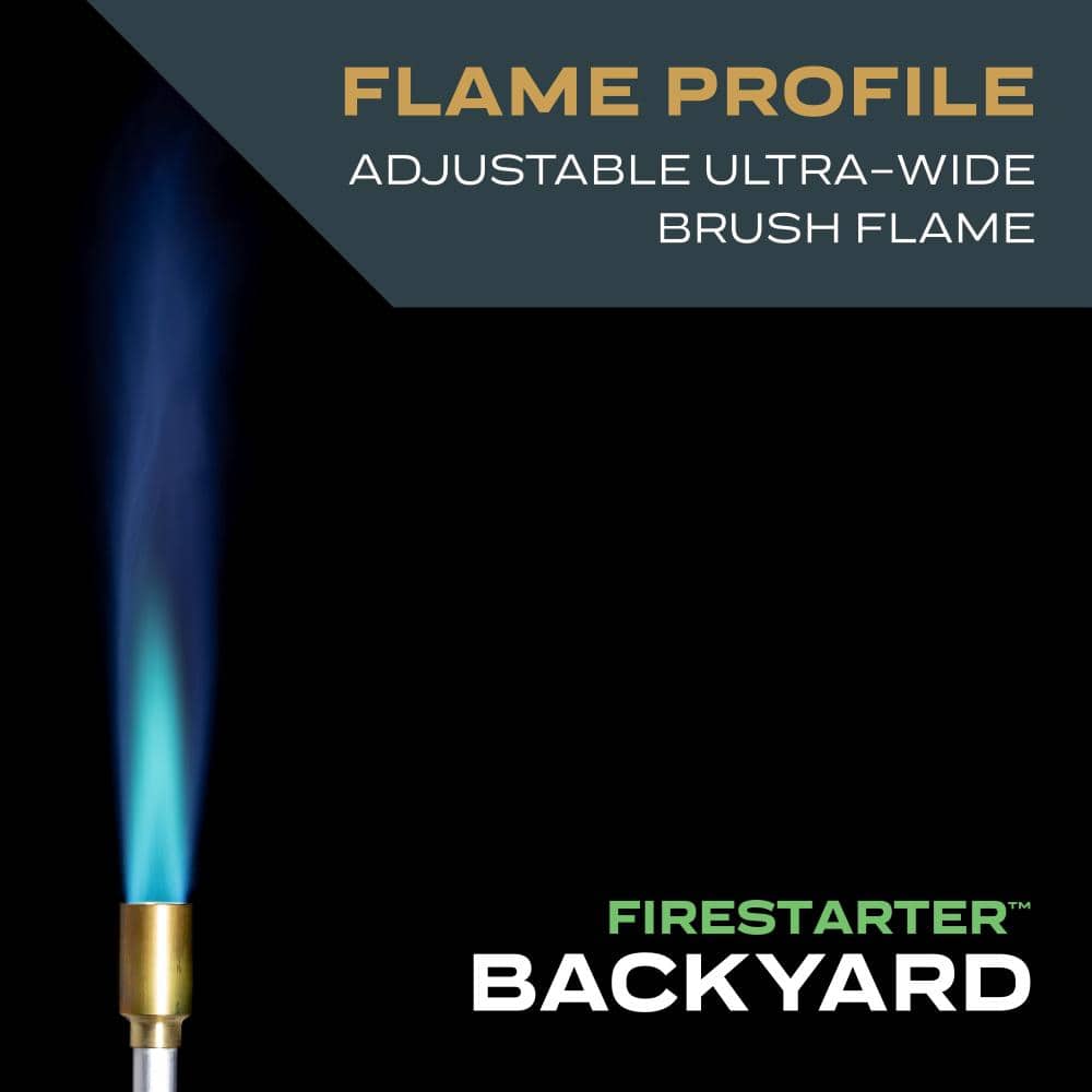 Bernzomatic 36" Silver and Black Propane Backyard Torch
