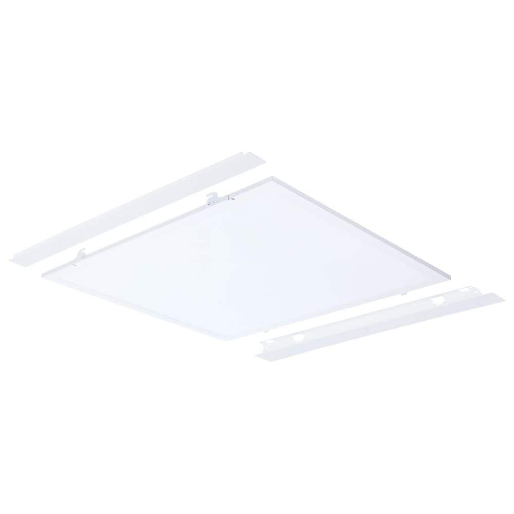 2 x 2 Matte White Integrated LED Flat Panel Troffer Kit Selectable Wattage and Color Temperature Ceiling Light price history on PriceWatchPro
