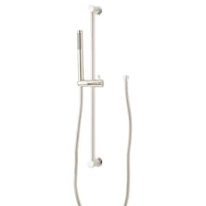 1-Spray Wall Mounted Handheld Shower Head 1.8 GPM in Polished Nickel