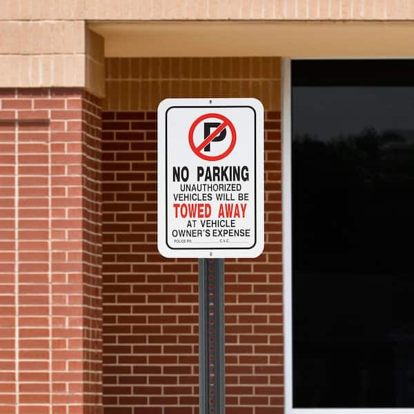 18 X 24 Heavy-Gauge Aluminum Rust Proof Parking Sign Protect Your Business & Municipality No Parking Tow Away Zone Made in The USA 18 X 24 Heavy-Gauge Aluminum Rust Proof Parking Sign Protect Your Business & Municipality No Parking Tow Away Zone Made in The USA