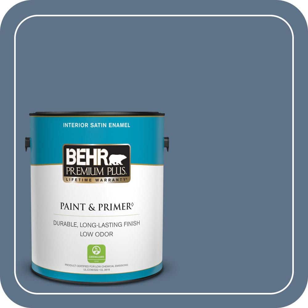 1 gal. #580F-6 Lost Atlantis Satin Enamel Low Odor Interior Paint & Primer price history on PriceWatchPro
