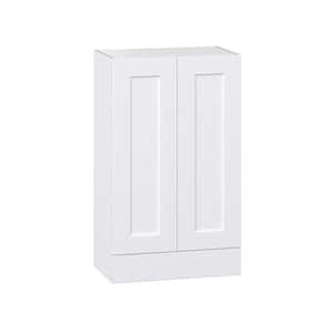 24 in. W x 40 in. H x 14 in. D Wallace Painted Warm White Shaker Assembled Wall Kitchen Cabinet with a Drawer