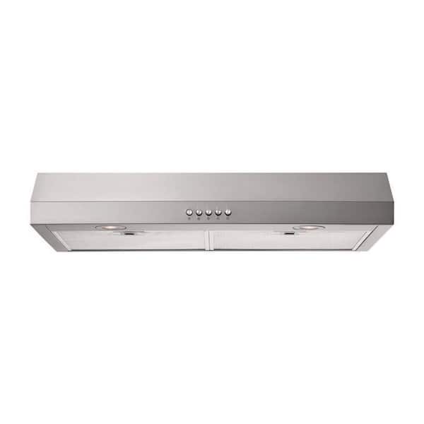 Vissani 30 in. 320CFM Convertible Under Cabinet Range Hood in