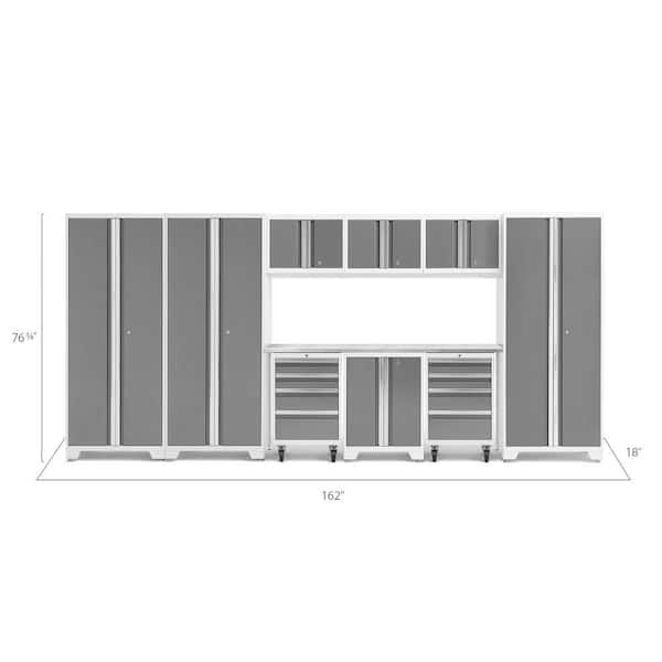 NewAge Products Bold Series 10-Piece 24-Gauge Steel Garage Storage