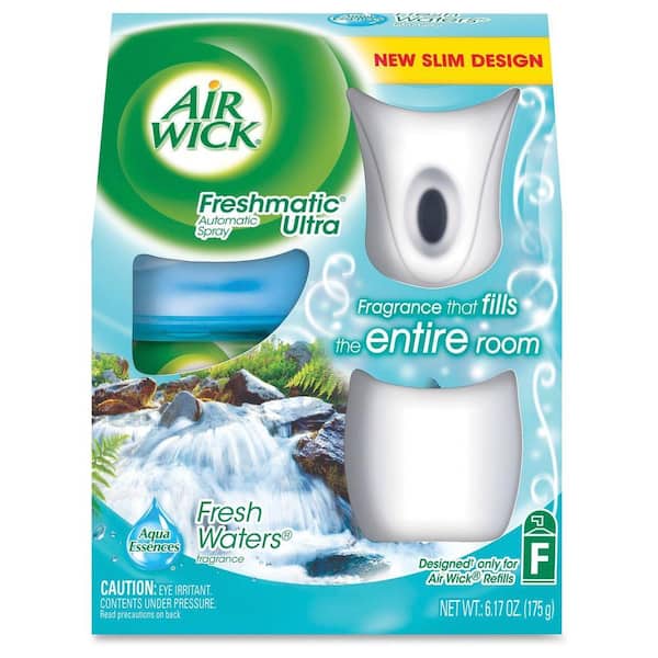 Air Wick Freshmatic Ultra 6.17 oz. Fresh Waters Automatic Air Freshener Spray Starter Kit