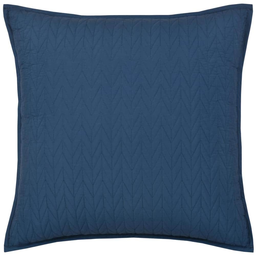 Balboa Blue Polyester Euro Sham