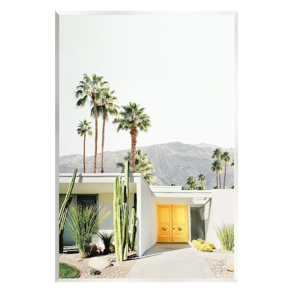 Stupell Industries Palm Springs House Photography by Sisi and Seb 1-Piece Unframed Architecture Graphic Art Print 15 in. x 10 in.