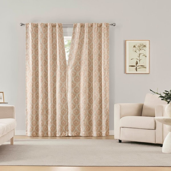 Sun Zero Lanet Dusty Terracotta Layered 40 in. W x 63 in. L Back