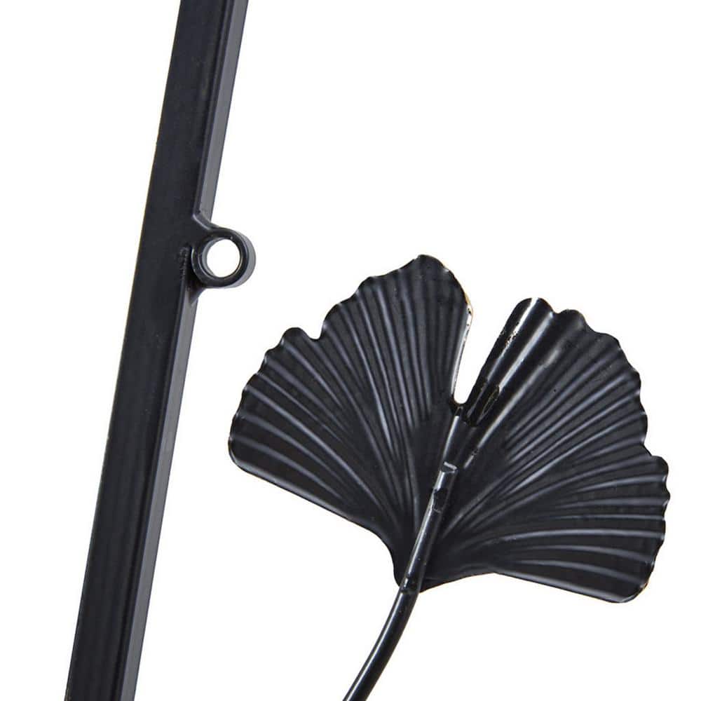 Golden Ginkgo Leaves 3-Piece Metal Wall Sculpture
