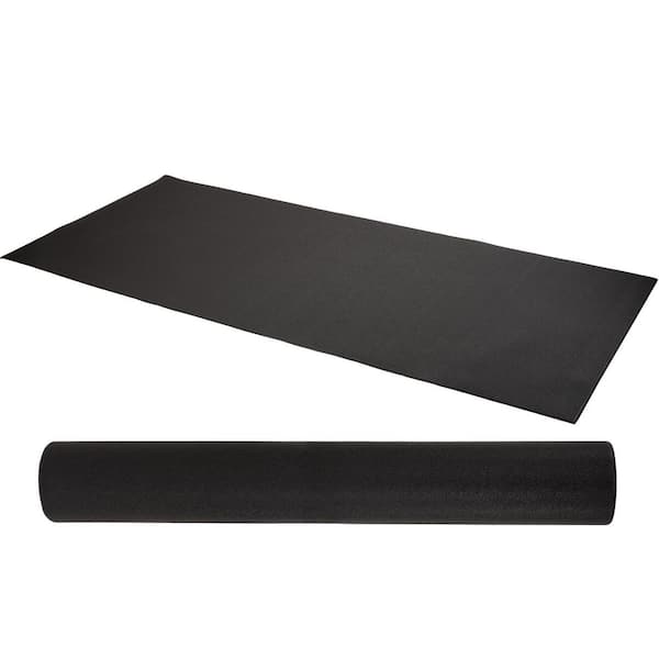 Black 36 in. W x 78 in. L x 0.25 in. T EVA Foam Gym Flooring Mat (19.5 sq. ft.)