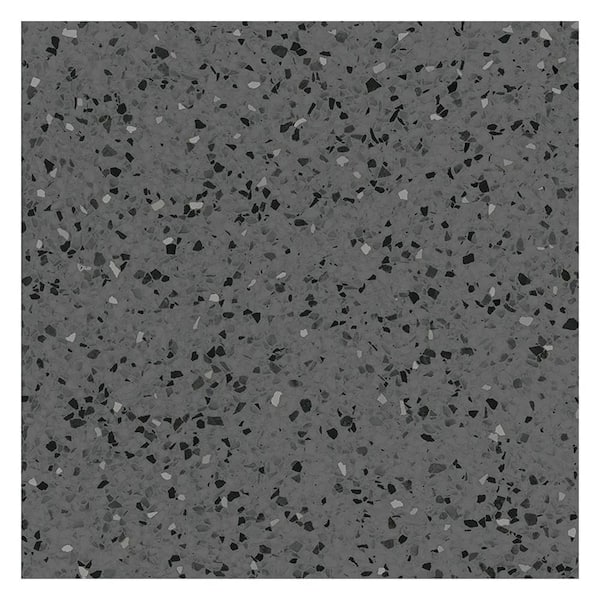 Emser TERAZIO 3-Pack Bianco 24-in x 24-in Glazed Porcelain Stone Look Floor and Wall Tile