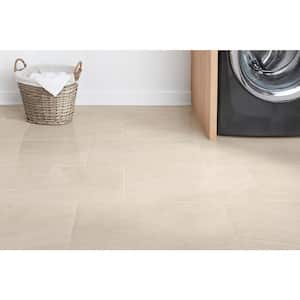 Pavia Carrara 12 in. x 24 in. Polished Porcelain Stone Look Floor and Wall Tile (16 sq. ft./Case)