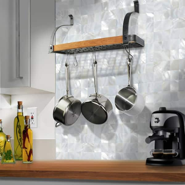 Bookshelf best sale pot rack