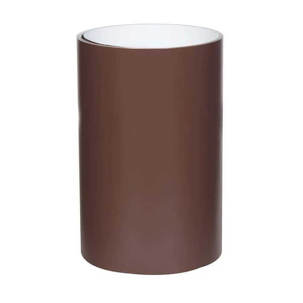 Amerimax Home Products 14 in. x 50 ft. Brown over White Aluminum Trim Coil