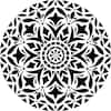 7 3/4″ Mandala Stencil (B4) – Dot Art Depot