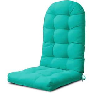 49 in. x 20 in. x 5 in. Teal Outdoor Patio Adirondack High Back Chair Cushion