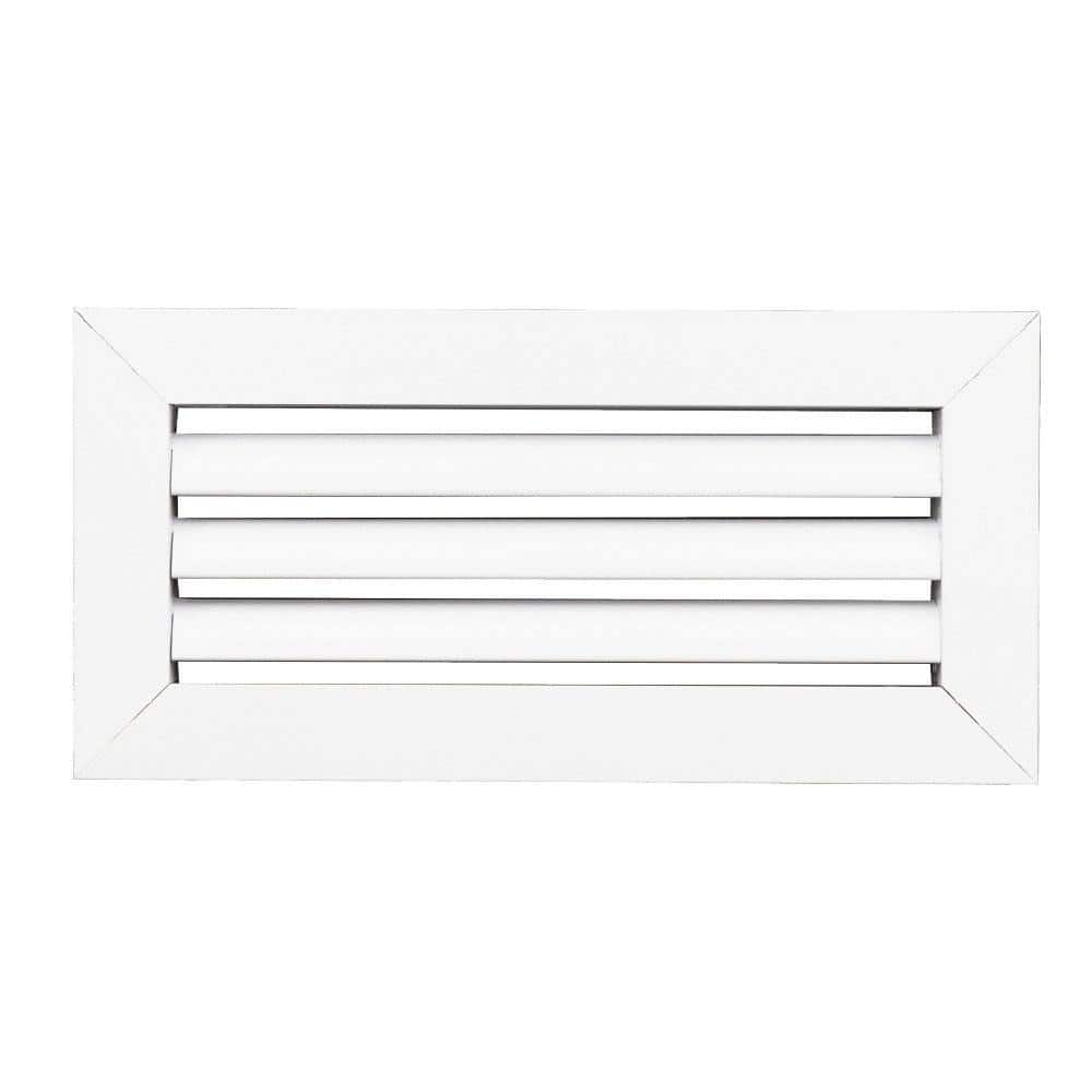 Advanced White Aluminum 12x4 Inch Ceiling Vent Grille