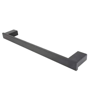 Florence 18 in. Wall Mount Towel Bar in Black