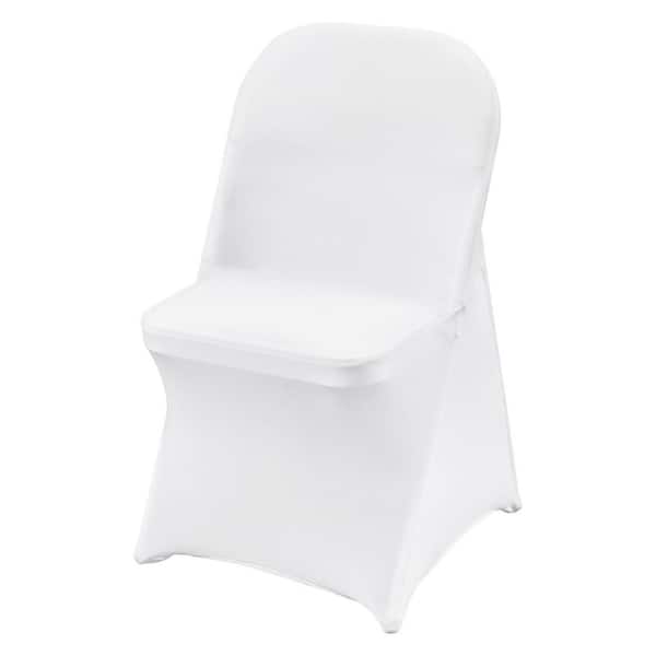 SKYSHALO Stretch Spandex Folding Chair Covers, Removable Washable Protective Slipcovers, Universal Fitted Chair Cover
