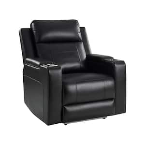 Jaime Black Traditional 35.5 in. Wide Dual Motor Power Recliner