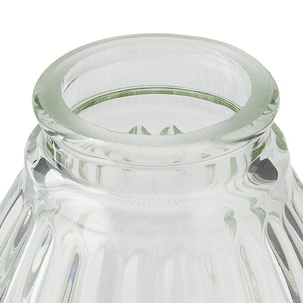 Pleated Glass Bell Replacement Lamp