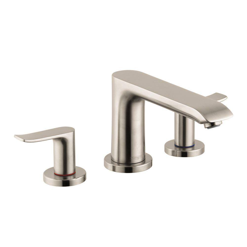 Hansgrohe Metris 2-Handle Deck-Mount Roman Tub Faucet Trim Kit in ...