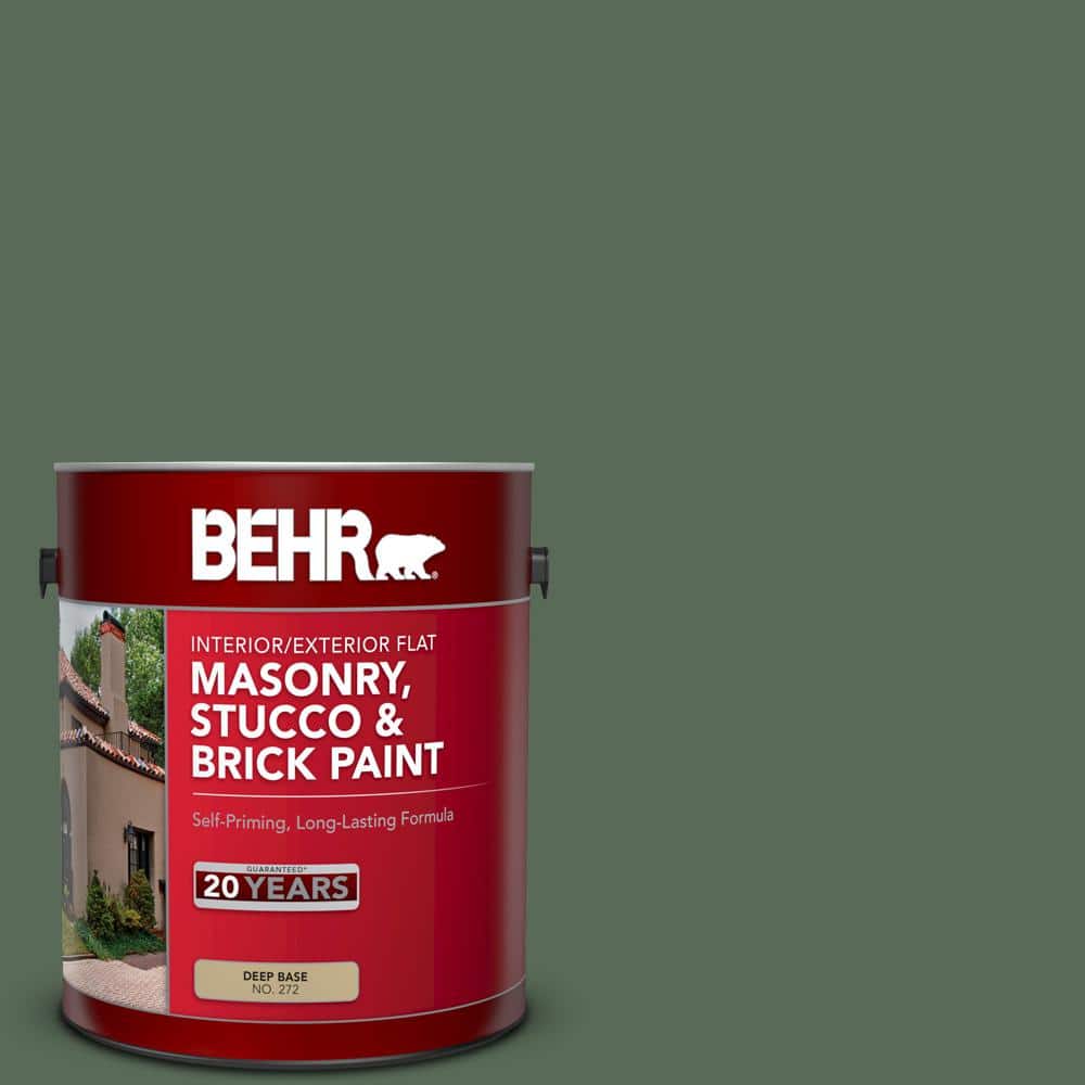 1 gal. #PPU11-01 Royal Orchard Flat Interior/Exterior Masonry, Stucco and B