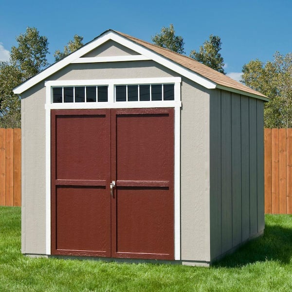 Handy Home S Majestic 8 Ft X 12, Home Depot Outdoor Wood Storage Sheds