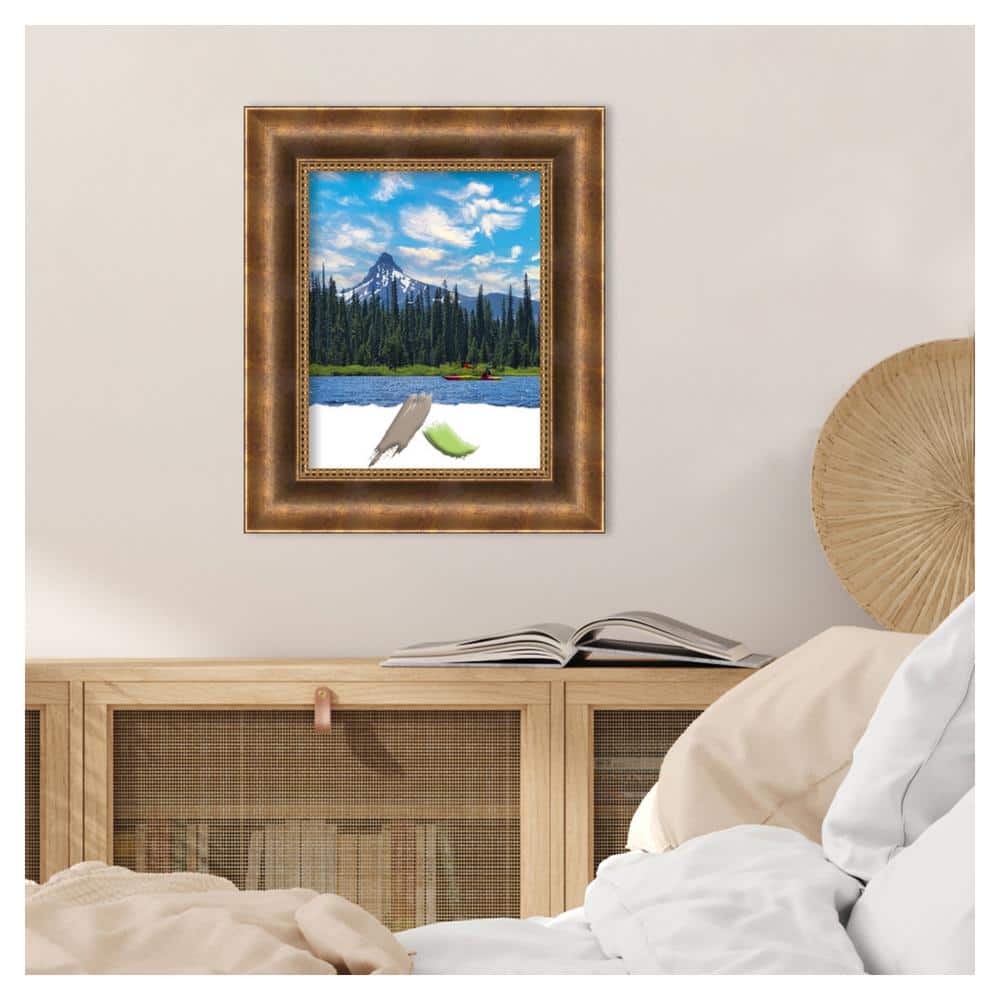 Manhattan Bronze Pine Wood Wall Picture Frame 11x14