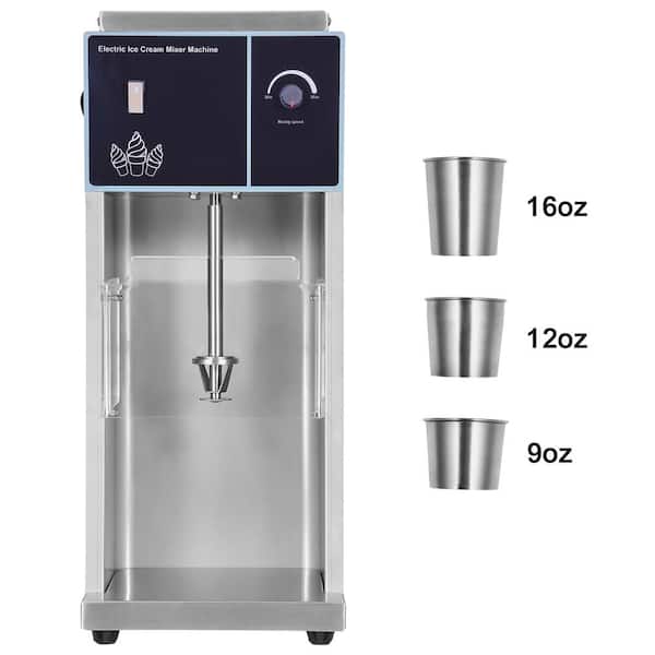 Ice Cream Blender, 400 W High-Speed Maker, 4200 RPM Mixer with Stepless Speed Adjustment