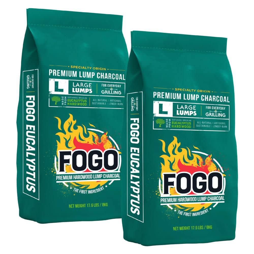 17.6 lbs. Brazilian Eucalyptus Lump Charcoal (2-Pack) price history on PriceWatchPro