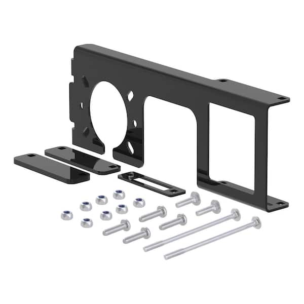 CURT Easy-Mount Bracket for 4 or 5-Flat & 6 or 7-Round (2 Receiver,  Packaged) 58000 - The Home Depot