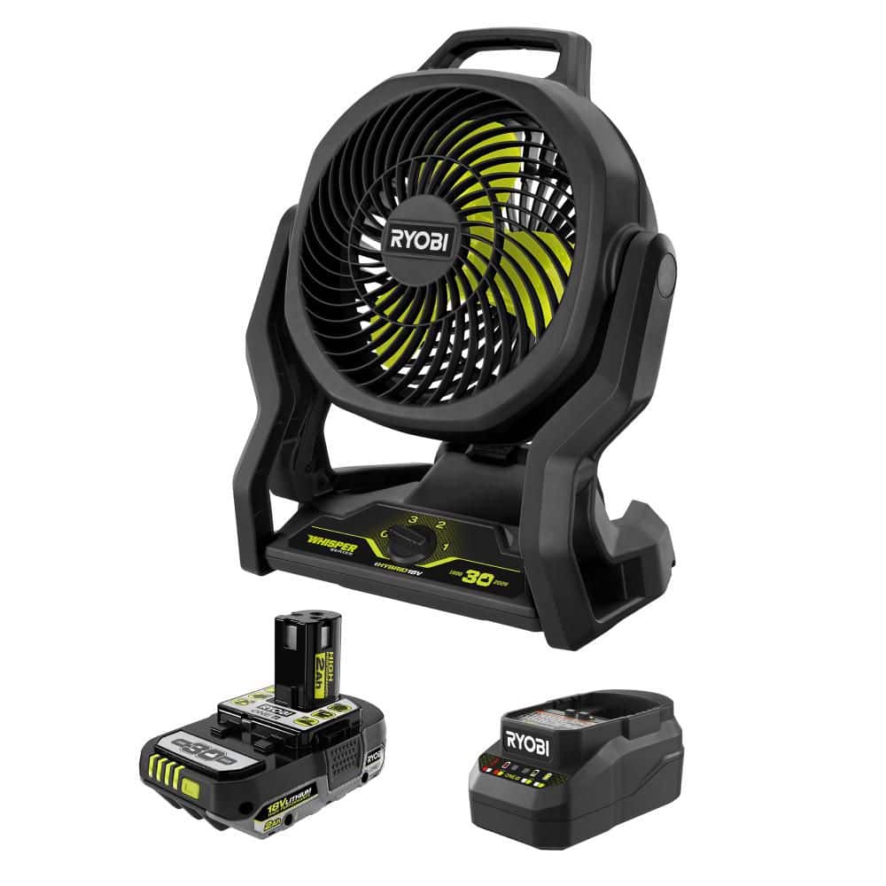 ONE+ 18V Hybrid Cordless 7-1/2 in. Fan 30TH Anniversary Kit with 2 Ah Battery and Charger price history on PriceWatchPro