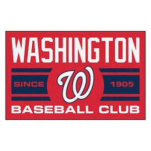 MLB Washington Nationals Red 2 ft. x 3 ft. Area Rug
