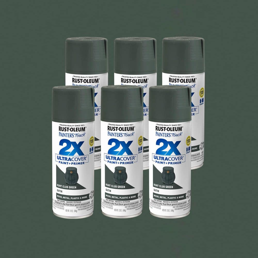 Rust-Oleum Painter's Touch 2X 12 oz. Satin Hunt Club Green General