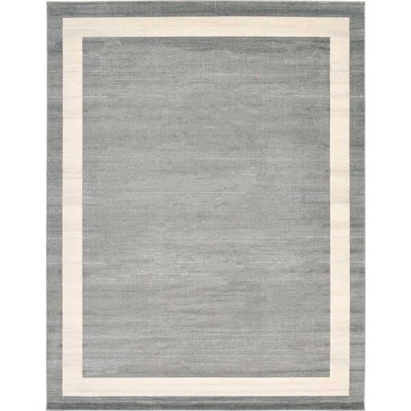 Unique Loom Del Mar Maria Gray 10' 0 x 13' 0 Area Rug